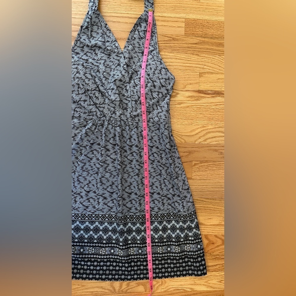 ATHLETA Women's Pack Everywhere Halter Dress Side Zip Back Tie Size 4 - Picture 11 of 11